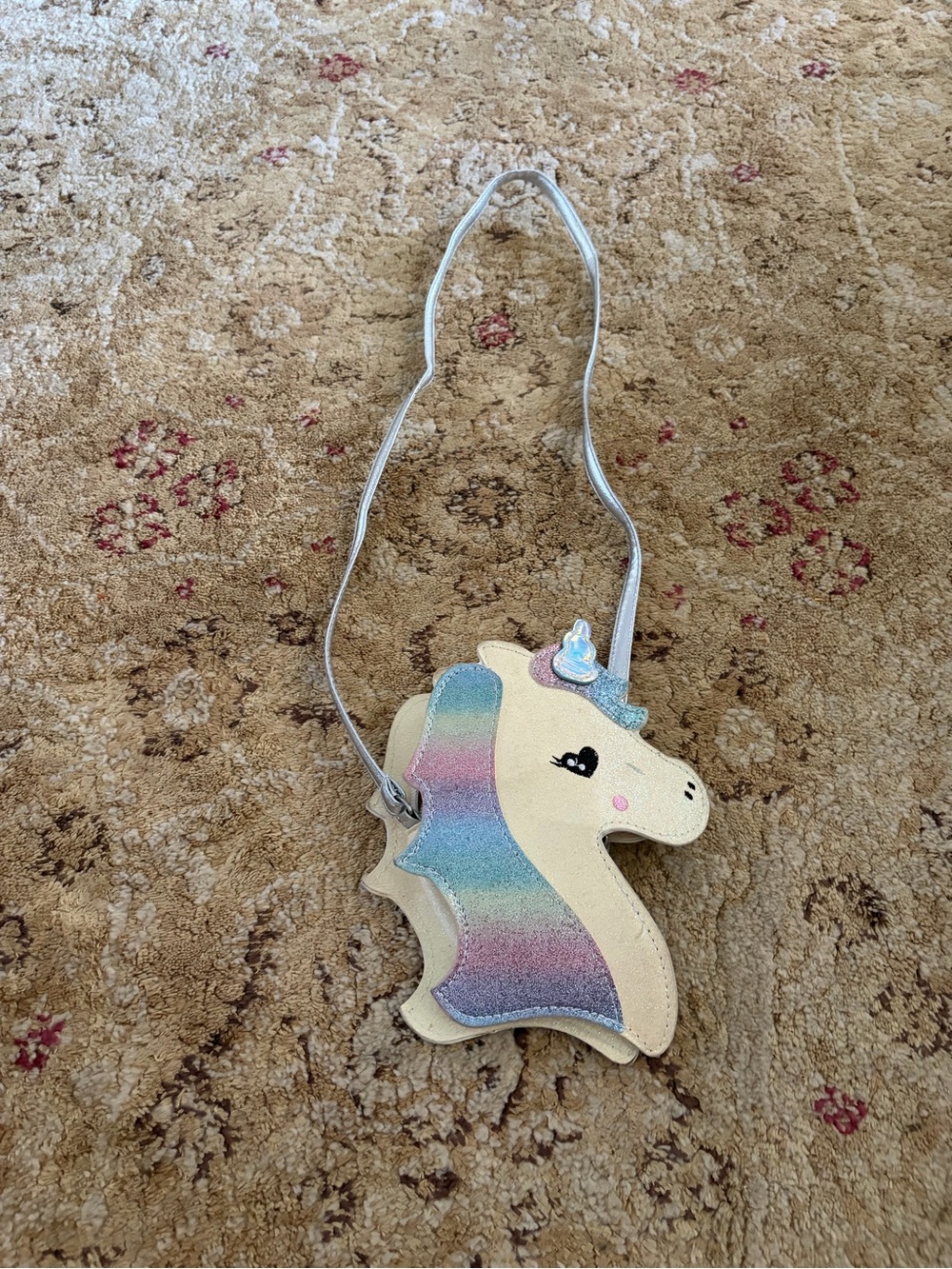 Cappeli Kids Unicorn Crossbody Bag in Pastel Rainbow one flaw see pics gifts